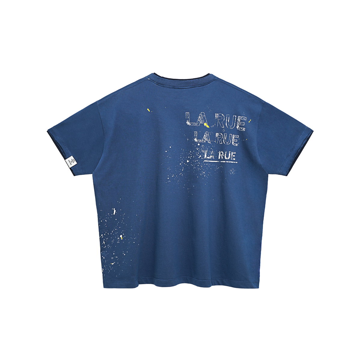 La Rue Double Rib T Shirt (Navy)