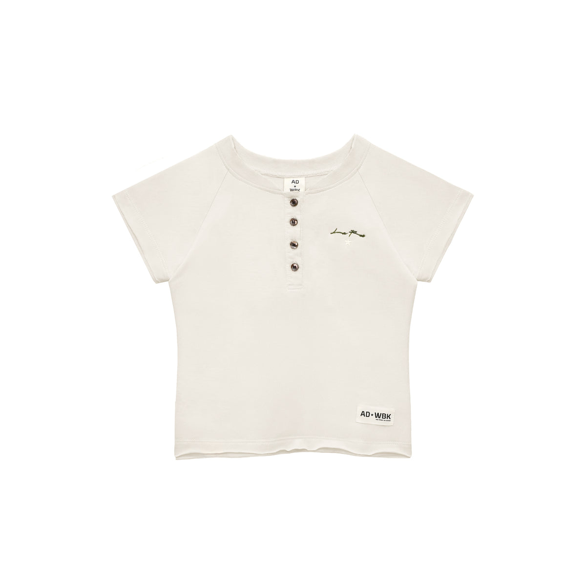 La Rue Henley Baby Tee