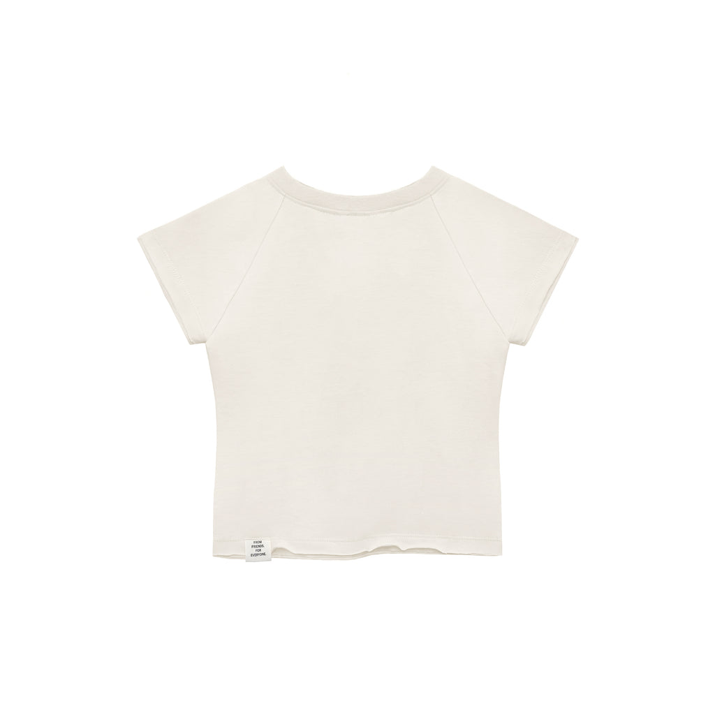 La Rue Henley Baby Tee