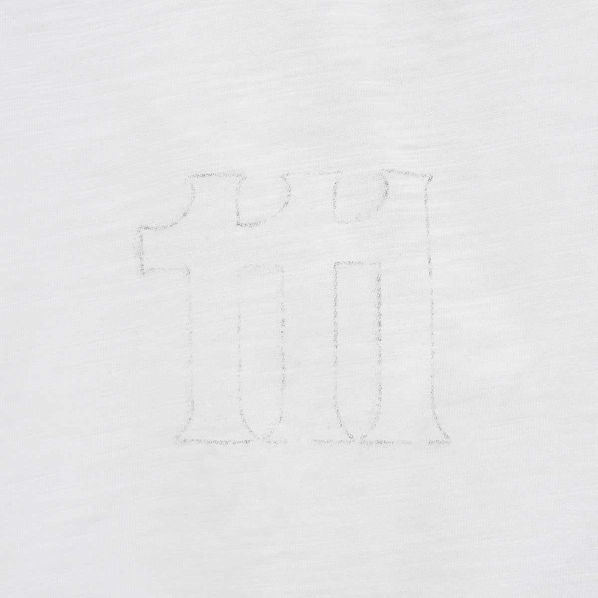 Uniform White Raglan Long-Sleeve