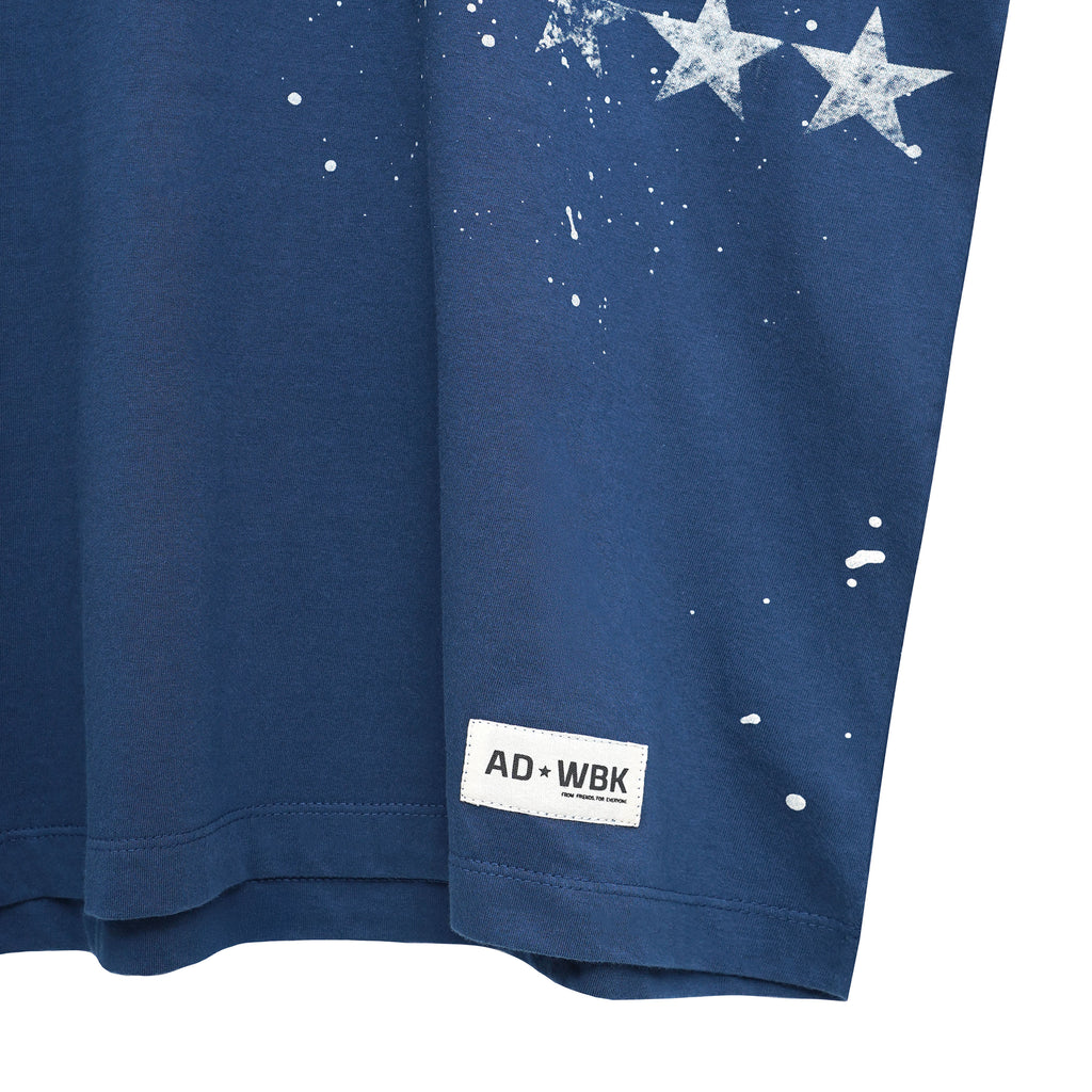 La Rue Double Rib T Shirt (Navy)