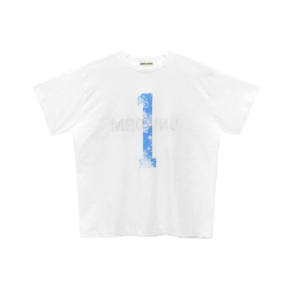 Uniform Reversible White T-shirt