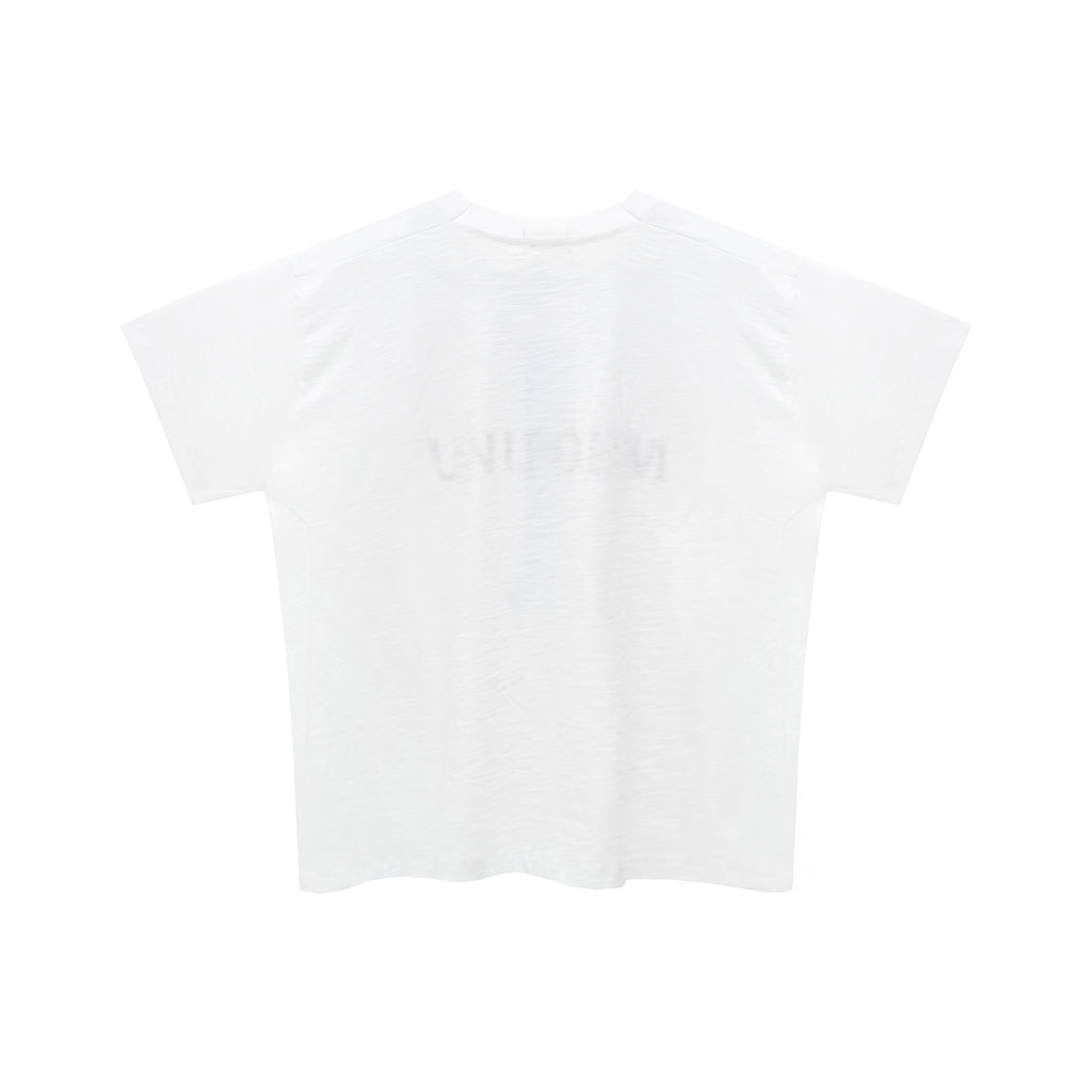 Uniform Reversible White T-shirt