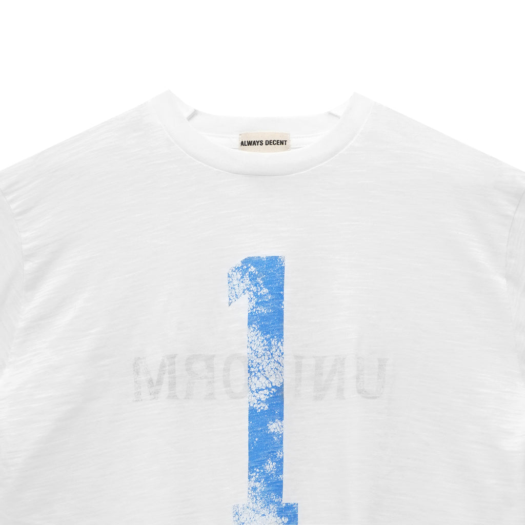 Uniform Reversible White T-shirt