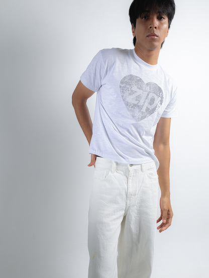 White “ZIP” T-shirt