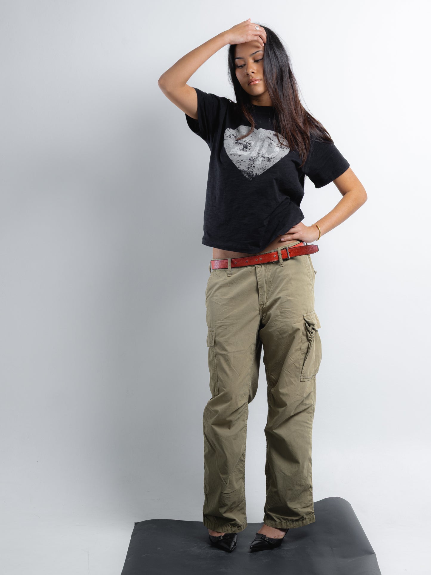 Black “ZIP” T-shirt
