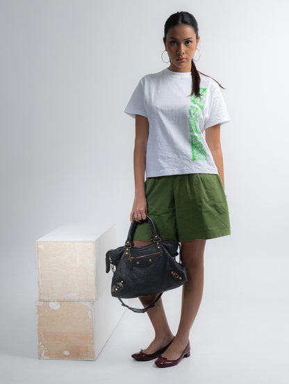'Root' White T-shirt
