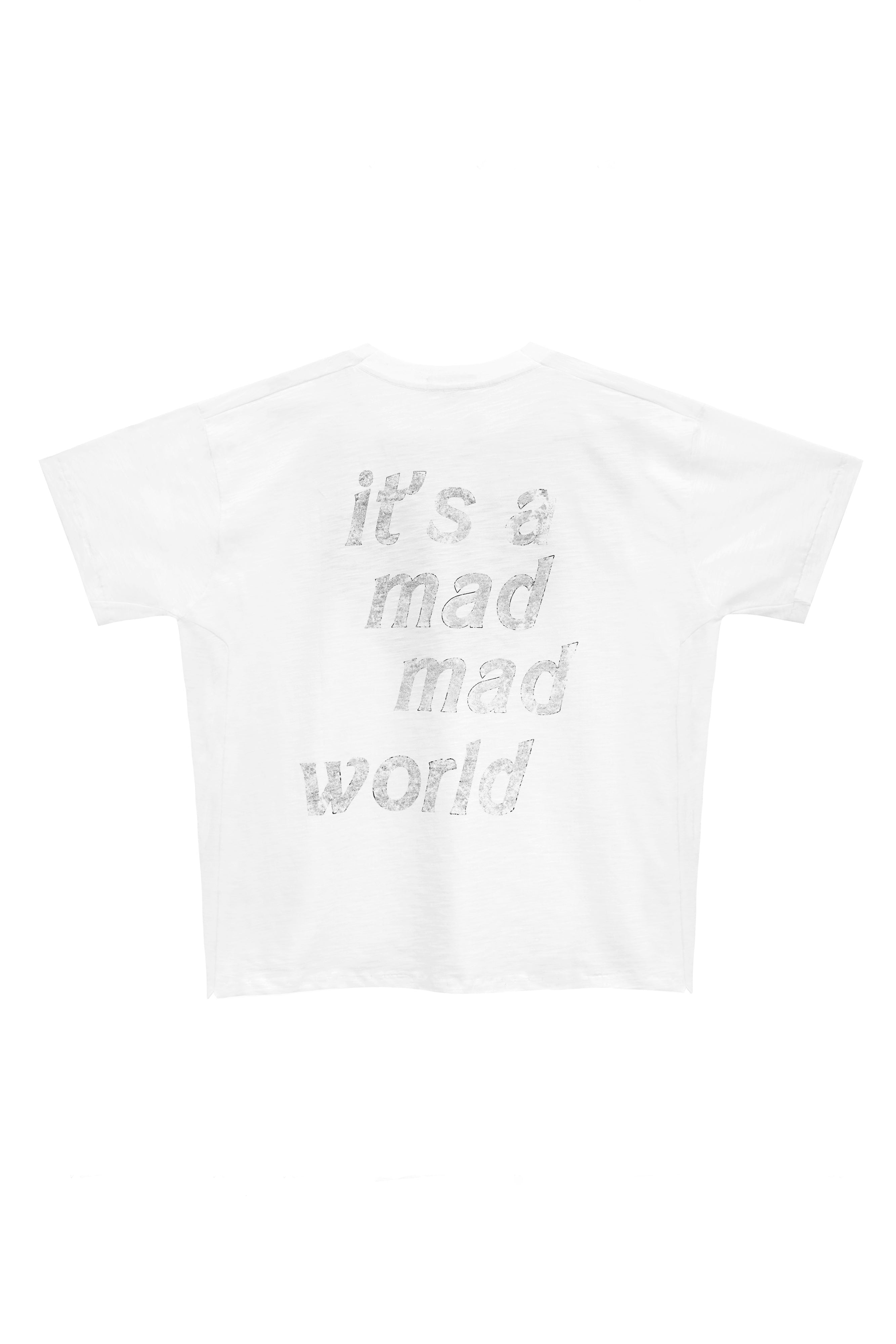 White ZIP T-shirt