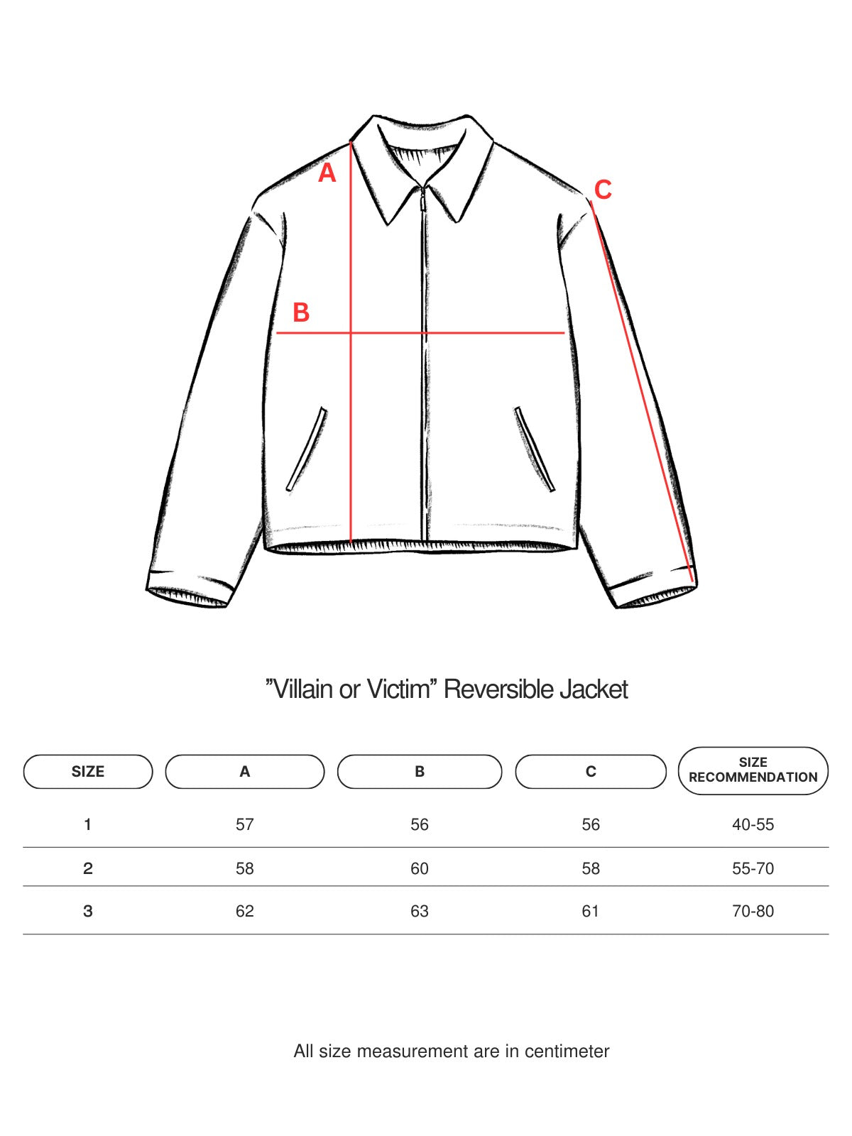 Villain or Victim 2XT x AD Reversible Jacket