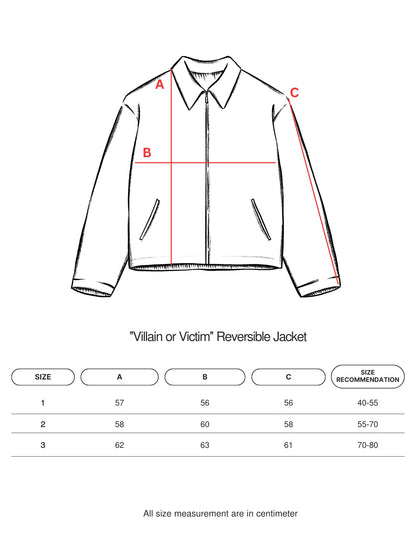 Villain or Victim 2XT x AD Reversible Jacket